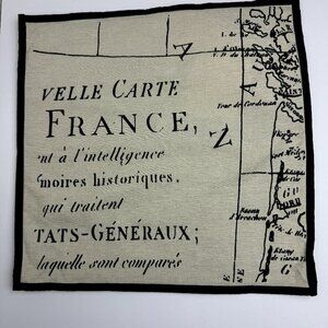 NEW Anthology Decorative Pillow case " France"  16" x 16"